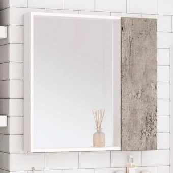 Зеркало Runo Манхэттен 75, серый бетон