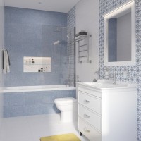 Мебель для ванной комнаты STWORKI Хальмстад 80 белая, в современном стиле (комплект, гарнитур)
