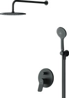 Душевой комплект AM.PM X-Joy FB85A1RH02 С ВНУТРЕННЕЙ ЧАСТЬЮ, для душа, чёрный