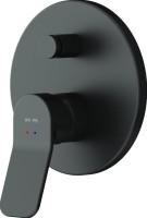 Душевой комплект AM.PM X-Joy FB85A1RH02 С ВНУТРЕННЕЙ ЧАСТЬЮ, для душа, чёрный