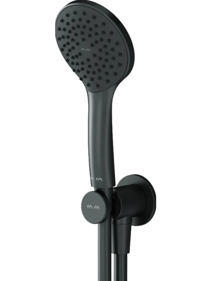 Душевой комплект AM.PM X-Joy FB85A1RH02 С ВНУТРЕННЕЙ ЧАСТЬЮ, для душа, чёрный