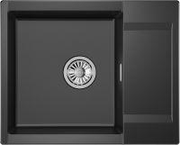 Мойка кухонная Granula Estetica 6202, шварц