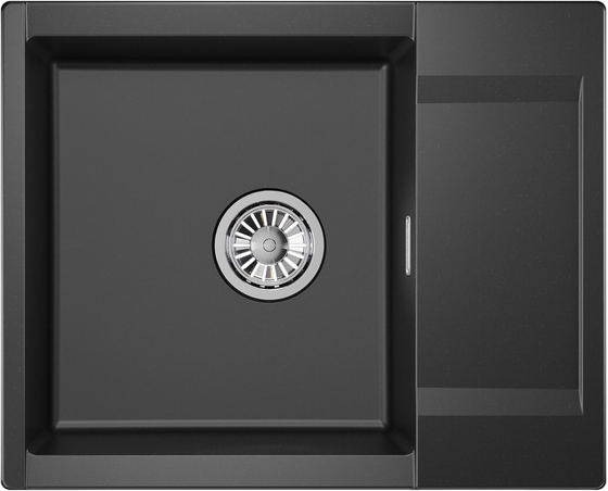 Мойка кухонная Granula Estetica 6202, шварц
