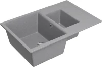 Мойка кухонная Domaci Болонья М-210-006 светло-серая Мойка кухонная Domaci Болонья М-210-006 светло-серая