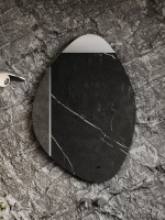 Зеркало CONTINENT Led Alma 70х100 см, сенсорное, с холодной подсветкой