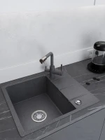 Мойка кухонная Emar Quartz EMQ-1580.Q антрацит