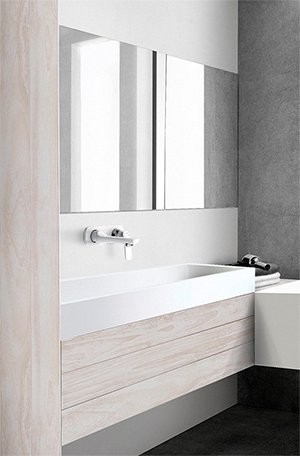 Смеситель для раковины Kludi Ameo 412440575 с внутренней частью 38242