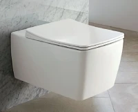Комплект Унитаз подвесной VitrA Metropole 7672B003-0075 белый + Крышка 122-003-009 с микролифтом, белая + Инсталляция Geberit Duofix Delta 458.149.21.1 с кнопкой смыва, хром + Звукоизоляция
