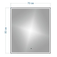 Мебель для ванной комнаты Teymi Netta 75 дуб, белая