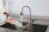 Смеситель для кухни Frap H701 F43701-B с гибким изливом Смеситель для кухни Frap H701 F43701-B с гибким изливом