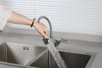 Смеситель для кухни Frap H701 F43701-B с гибким изливом Смеситель для кухни Frap H701 F43701-B с гибким изливом