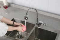 Смеситель для кухни Frap H701 F43701-B с гибким изливом Смеситель для кухни Frap H701 F43701-B с гибким изливом