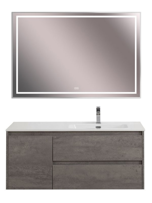 Мебель для ванной комнаты BelBagno Kraft R, 120 cemento grigio