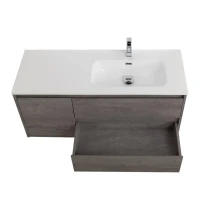 Мебель для ванной комнаты BelBagno Kraft R, 120 cemento grigio
