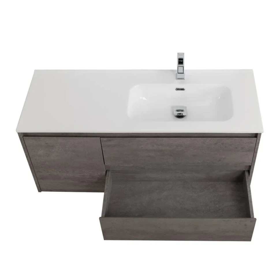 Мебель для ванной комнаты BelBagno Kraft R, 120 cemento grigio
