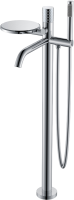 Напольный смеситель для ванны с душем Boheme Stick 129-CRCR chrome diamond chrome