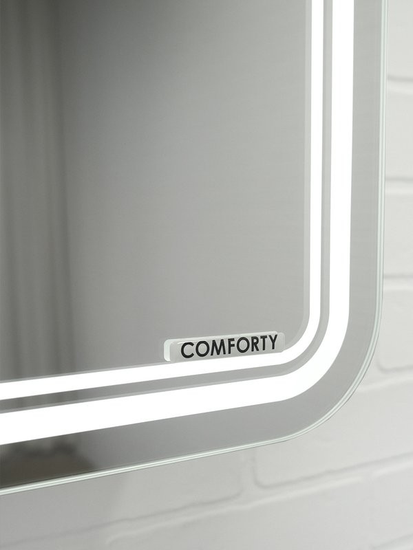 Зеркало-шкаф Comforty Нео 60 с подсветкой, бесконтактный сенсор