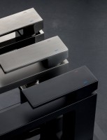 Смеситель для раковины Boheme Qubic 471-B matt black