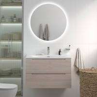 Тумба под раковину BelBagno Etna 80 rovere grigio