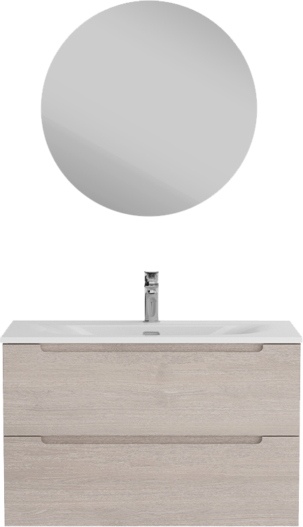 Тумба под раковину BelBagno Etna 80 rovere grigio