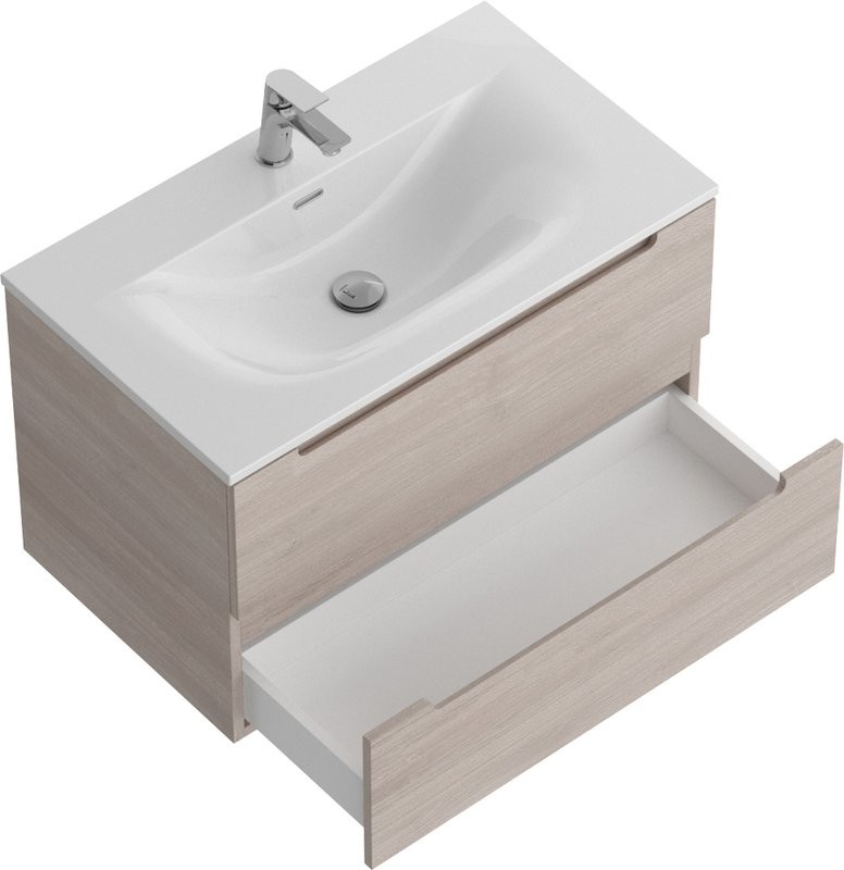 Тумба под раковину BelBagno Etna 80 rovere grigio