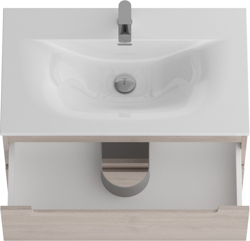 Тумба под раковину BelBagno Etna 80 rovere grigio
