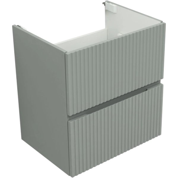 Тумба под раковину Aquanet Джейн 60 подвесная, мисти грин