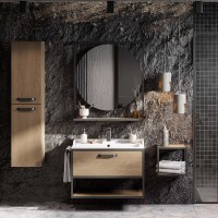 Мебельная раковина AQUATON Фабиа 800 белая