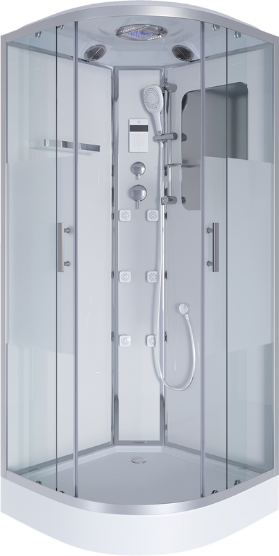 Душевая кабина Niagara Ultra NG-302-01 100х100, с низким поддоном