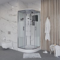 Душевая кабина Niagara Ultra NG-302-01 100х100, с низким поддоном