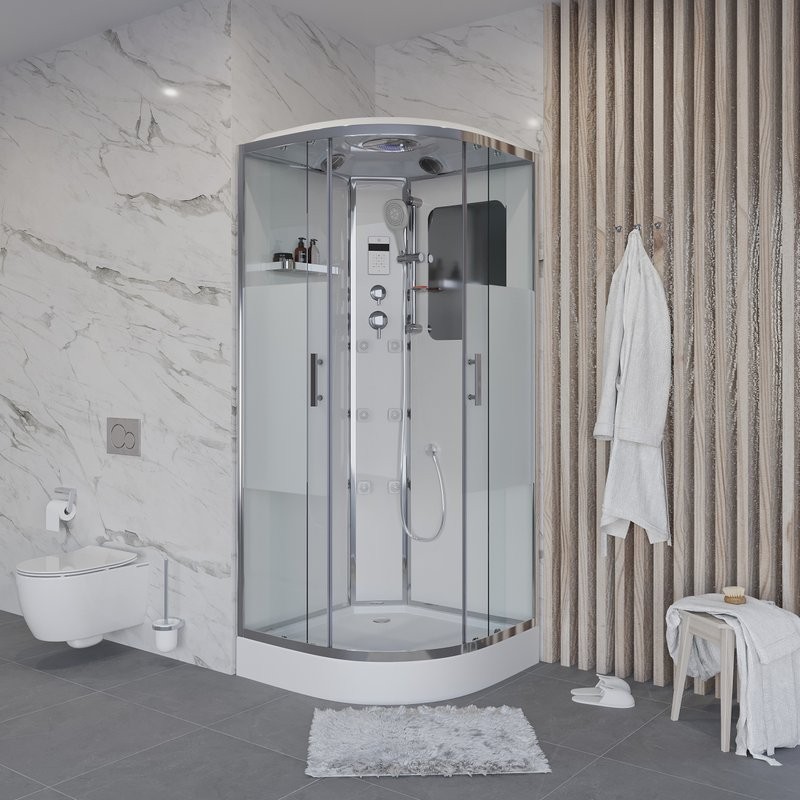 Душевая кабина Niagara Ultra NG-302-01 100х100, с низким поддоном