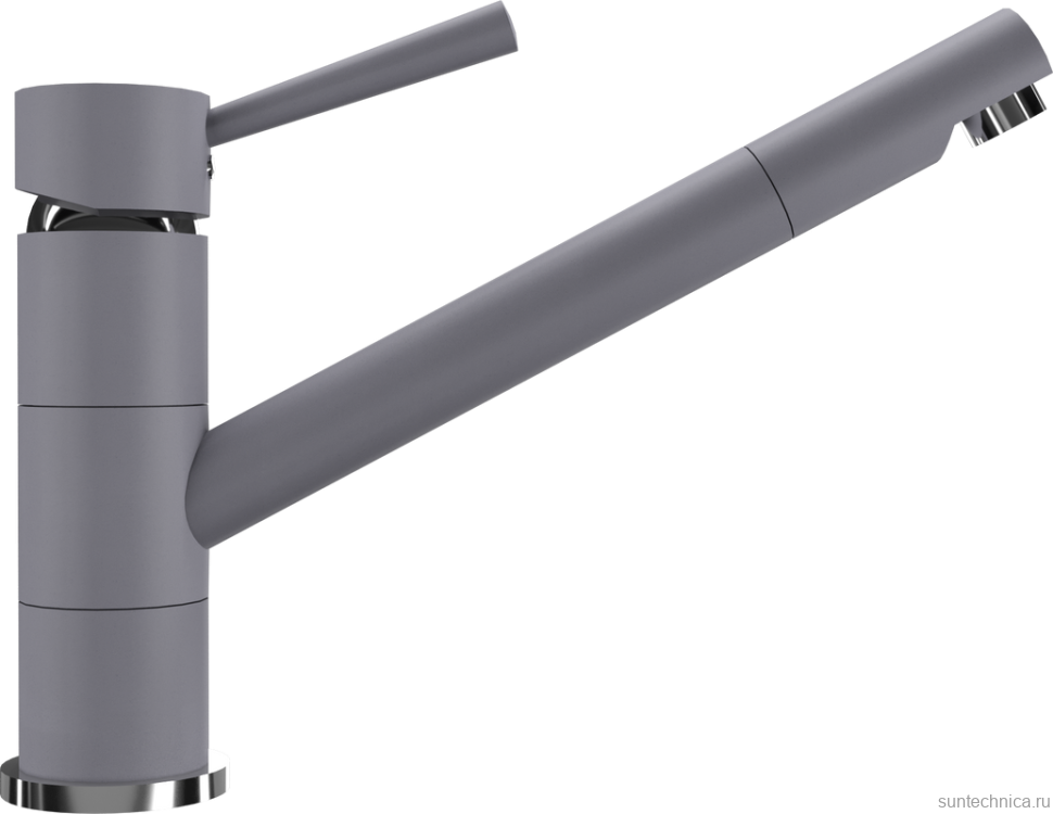 Смеситель для кухни Ulgran Quartz UQ-025 бетон