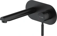 Смеситель для раковины Wasserkraft Gollach 3330 С ВНУТРЕННЕЙ ЧАСТЬЮ, черный soft-touch Смеситель для раковины Wasserkraft Gollach 3330 С ВНУТРЕННЕЙ ЧАСТЬЮ, черный soft-touch