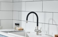 Смеситель для кухни Emar Steel ЕС - 3015 satin