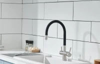 Смеситель для кухни Emar Steel ЕС - 3015 satin Смеситель для кухни Emar Steel ЕС - 3015 satin