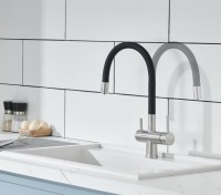 Смеситель для кухни Emar Steel ЕС - 3015 satin