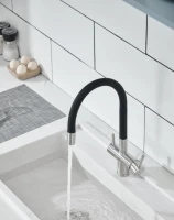 Смеситель для кухни Emar Steel ЕС - 3015 satin Смеситель для кухни Emar Steel ЕС - 3015 satin