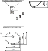 Раковина Creavit TP211 Раковина Creavit TP211