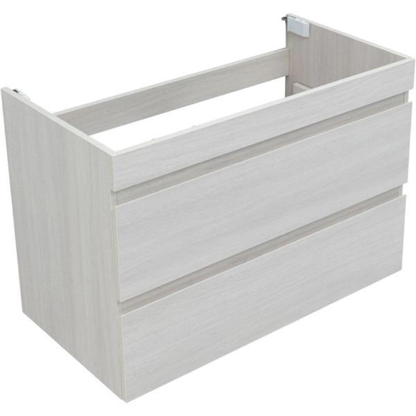 Тумба под раковину без столешницы Aquanet Нота new 100 подвесная, дуб холден