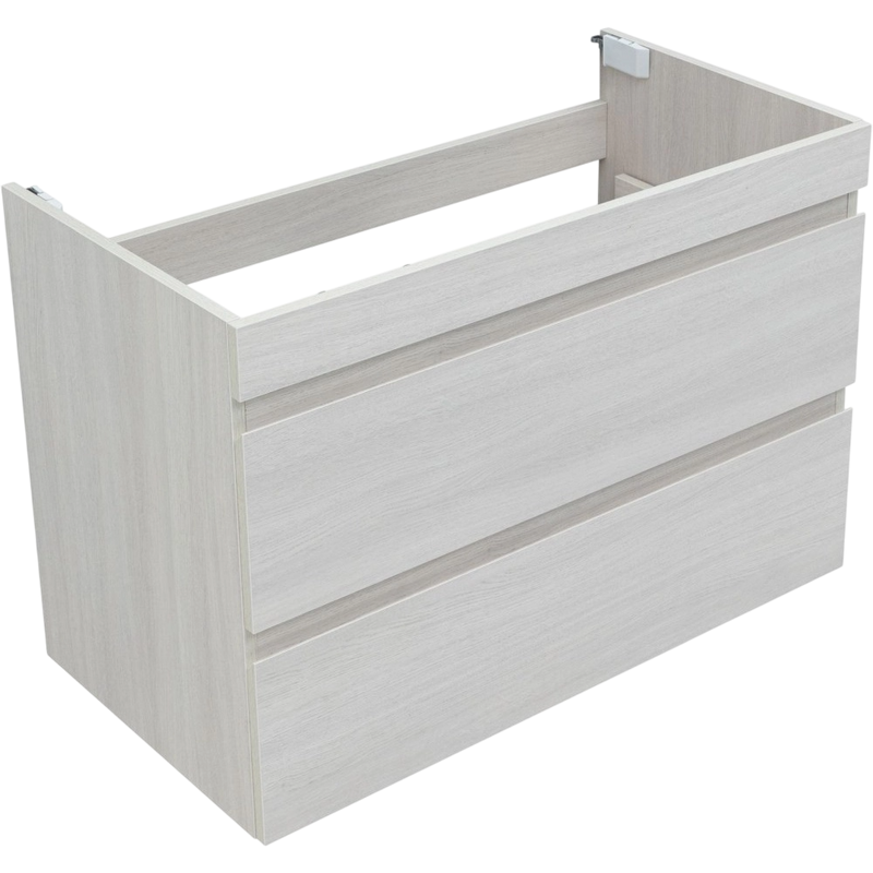 Тумба под раковину без столешницы Aquanet Нота new 100 подвесная, дуб холден