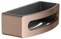Полка Keuco Elegance 11658 красное золото шлифованное, антрацит