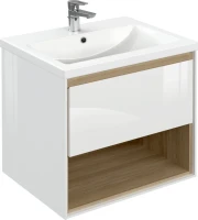 Тумба с раковиной Cersanit Louna 60