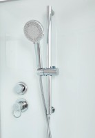 Душевая кабина DTO D D278SEL с электрикой, профиль хром, стекло матовое