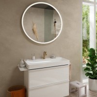 Смеситель для раковины Hansgrohe Tecturis S Fine 110 CoolStart 73310140 шлифованная бронза