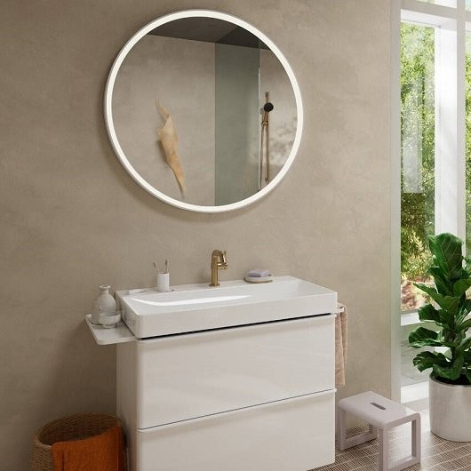 Смеситель для раковины Hansgrohe Tecturis S Fine 110 CoolStart 73310140 шлифованная бронза