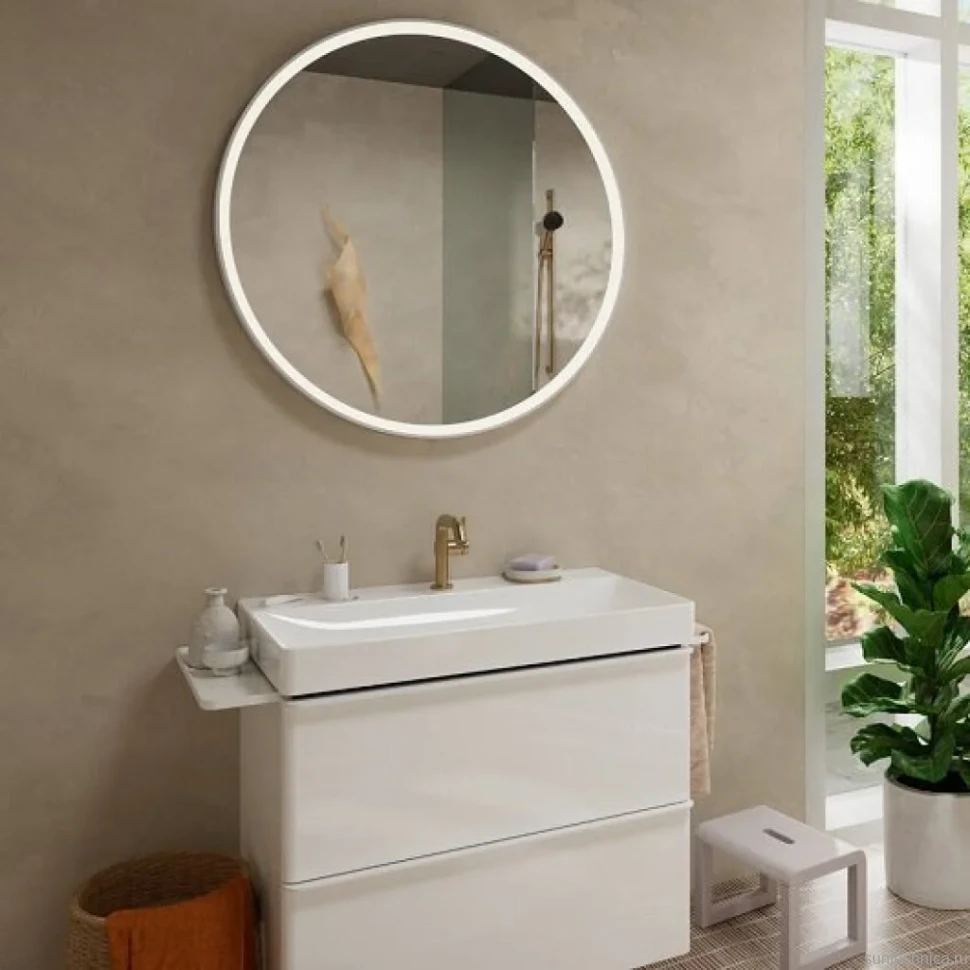 Смеситель для раковины Hansgrohe Tecturis S Fine 110 CoolStart 73310140 шлифованная бронза