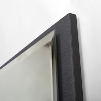 Зеркало Cezares Interni 80x90 с подсветкой, с антизапотевателем, титан