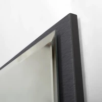 Зеркало Cezares Interni 80x90 с подсветкой, с антизапотевателем, титан