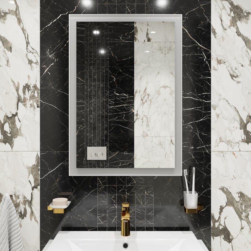 Мебель для ванной комнаты KERAMA MARAZZI Logica 60 подвесная, песчаная, без отверстий под смеситель