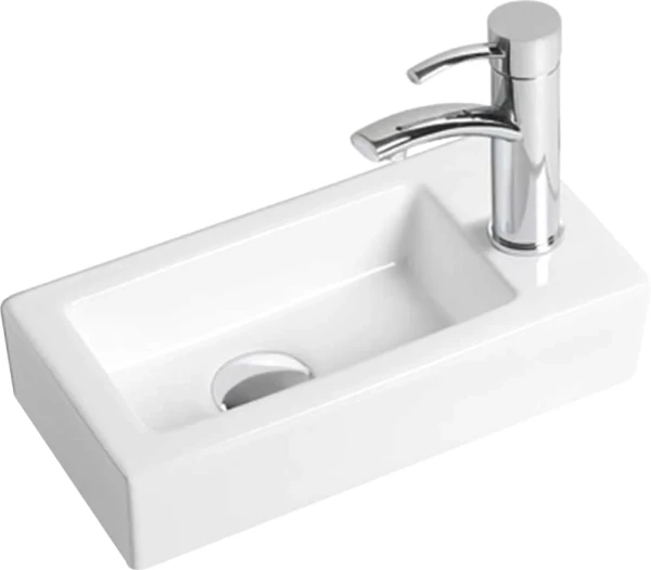 Раковина маленькая в туалет Vincea VBS-133R 37 правый